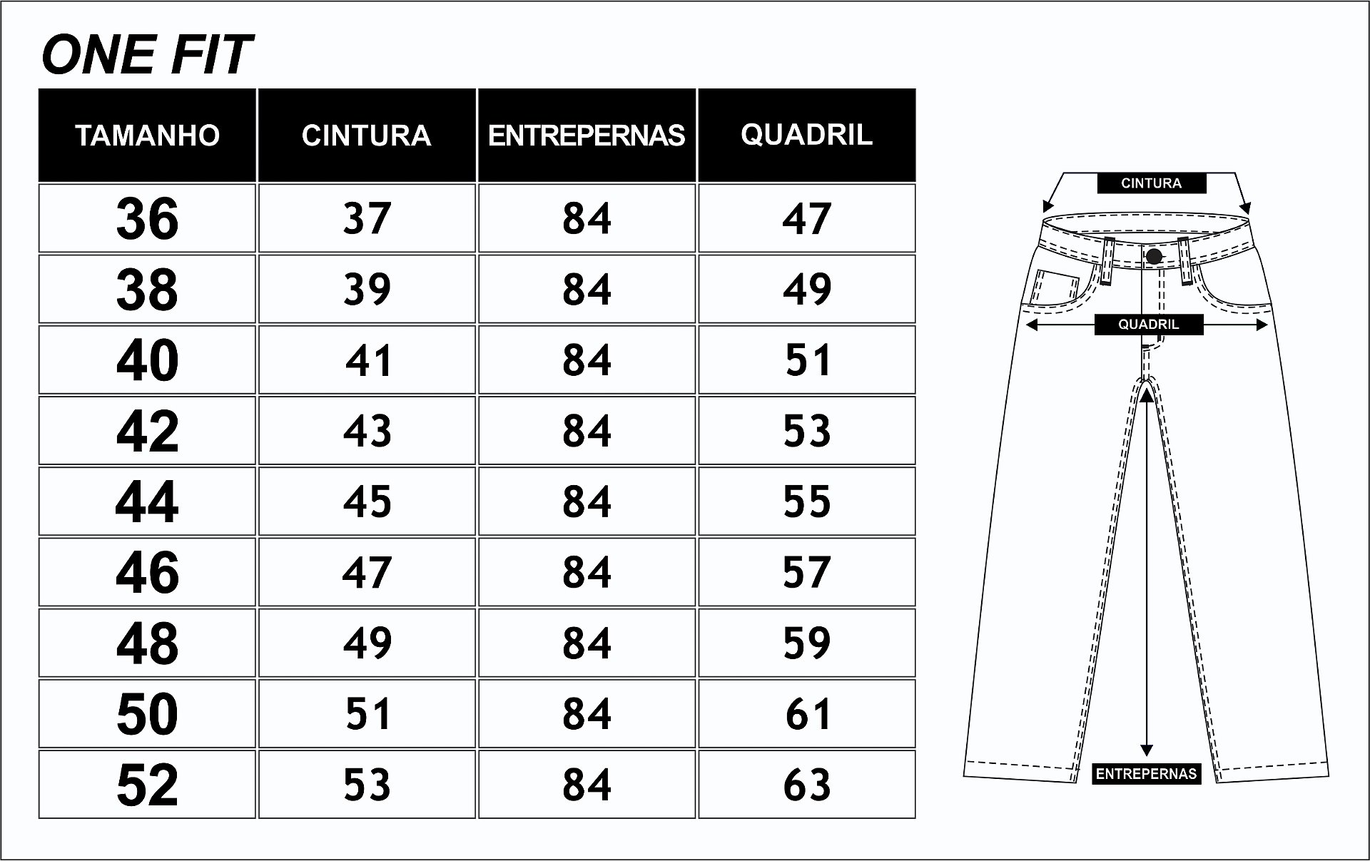 Imagem com medidas do produto.